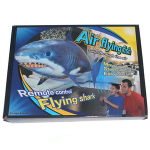 2025 Trẻ Em Của Không Khí Bay Cá Đồ Chơi Điều Khiển Từ Xa Inflatable Bay Cá Mập Đồ Chơi - Product Image 1