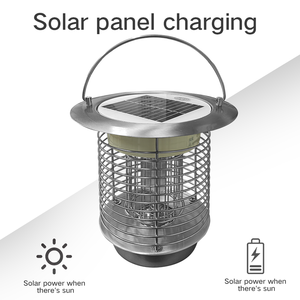 <span class=keywords><strong>Lampe</strong></span> solaire <span class=keywords><strong>anti</strong></span>-<span class=keywords><strong>moustique</strong></span> en acier inoxydable pour le <span class=keywords><strong>camping</strong></span> - Product Image 3