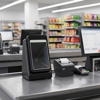 Lecteur de codes-barres GT-610A pour borne de paiement, étanche IP52, filaire, pour supermarché, compatible WeChat Pay et Alipay, lecture de codes QR en ligne, codes 1D et 2D, en stock