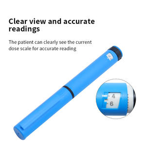Reusable Injection <b>Pen</b> <b>Multiple</b> <b>Colors</b> Durable Rainbow <b>Color</b> <b>Pen</b> Injector with Storage Box Adjustable Dose 3ml Cartridge Set - Product Image 6