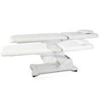 Table de massage électrique à 2 moteurs, mobilier de salon moderne, bon prix, réglable, pour salon de beauté et spa, cuir en option PU/PVC, 50W