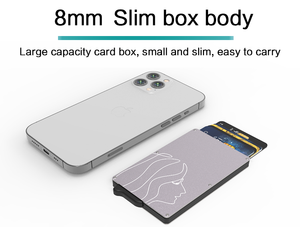 Tarjetero Magnético Personalizado de Aluminio para Tarjetas de Crédito con Bloqueo RFID y Multifunción - Product Image 4