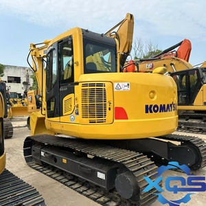 Excavatrice hydraulique Komatsu PC128 d'occasion, 12 tonnes, modèle 2022, avec moteur, PLC, boîte de vitesses, pompe et composants d'origine - Product Image 1