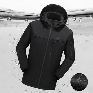 Cappotti Parka da <span class=keywords><strong>uomo</strong></span> con cappuccio Soft Shell con cappuccio per ragazzi della neve Casual da esterno