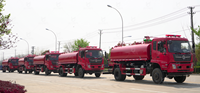 Camion-citerne à eau personnalisé à 6 roues pour la lutte contre les incendies et les opérations de sauvetage d'urgence