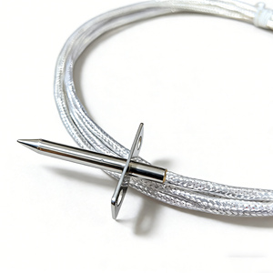 مستشعر حرارة صناعي عالي الدقة من نوع الإبرة PT100 مصنوع من البلاتين، نظام استشعار حراري بثلاثة أسلاك - Product Image 2