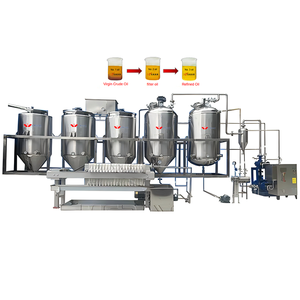 Machine <span class=keywords><strong>de</strong></span> traitement d'huile <span class=keywords><strong>de</strong></span> <span class=keywords><strong>tournesol</strong></span> raffinée, petite machine <span class=keywords><strong>de</strong></span> raffinage d'huile <span class=keywords><strong>de</strong></span> palme, machine automatique <span class=keywords><strong>de</strong></span> raffinage d'huile usagée 1-5 tonnes - Product Image 1