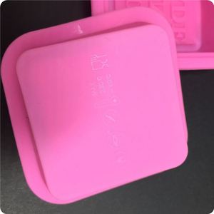 Handmade <b>Small</b> Square Soap Mold Silicone Cold Process Handmade Soap Molds - Product Image 2