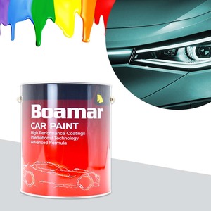 สีพ่นรถยนต์บอร์มาร์ สีพ่นเคลือบเงาสำหรับรถยนต์ ชนิดเม็ดสีเข้มข้น เงาสูง 2K - Product Image 2