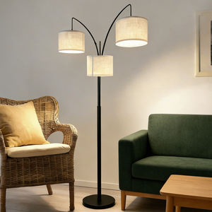 Modern LED Floor Lamp Minimalist Design METAL <b>Standing</b> Light with Remote <b>Control</b> for LIVING ROOM OFFICE High Brightness - Product Image 6