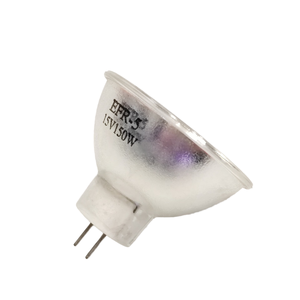 EFR-5 JCR <span class=keywords><strong>15V</strong></span> <span class=keywords><strong>150W</strong></span> GZ6.35 <span class=keywords><strong>Halogen</strong></span> Kính Hiển Vi Nội Soi Đèn 64620 Y Tế Bóng Đèn Thủy Tinh 3150K Nhiệt độ Màu 99 Cri - Product Image 1