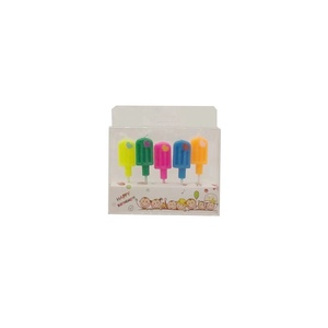<strong>Burning</strong> <strong>Candles</strong> for a <strong>Long</strong> Time Christmas Gifts Home Decor Handmade Ice Cream Shape Soy Wax <strong>Candles</strong> - Product Image 1