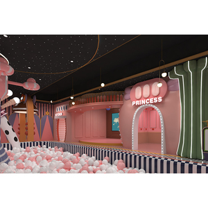 Aire de jeux intérieure, équipement de jeux doux pour bébés, aire de jeux intérieure avec <span class=keywords><strong>piscine</strong></span> à balles, <span class=keywords><strong>toboggan</strong></span> pour enfants, aire de jeux douce pour enfants - Product Image 1