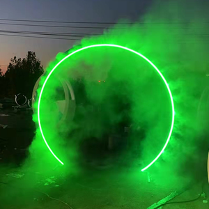 Özel DIY sahne paslanmaz çelik kemer düğün dekorasyon için soğutma sis makinesi Misting - Product Image 3