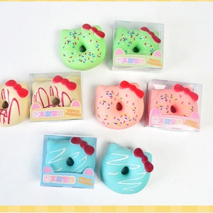 Juguete Antiestrés de Oreja de Gato en Forma de Donut, Suave y de Rebote Lento, con Caja de Regalo para Niños y Venta Minorista - Product Image 5