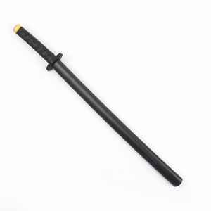 Pedang Mainan PU Foam Katana 60cm dengan Sarung Hitam Aman untuk Anak-anak Bermain Peran Cosplay Tema Halloween - Product Image 1