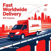 Service d'expédition express mondial professionnel, DHL UPS FedEx EMS Courier avec emballage sécurisé et garantie de livraison à temps