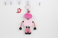 Neu gestaltete Spielzeug Kinder Roboter Stofftiere Hand gezogen musikalische Stofftiere