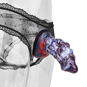 NNSX Horse <b>Dildo</b> Soft Silicone Penis Anal Dilator with Suction Cup Multicolour G-spot Stimulate Vagina Anus Dick Adult Sex Toys - Product Image 1