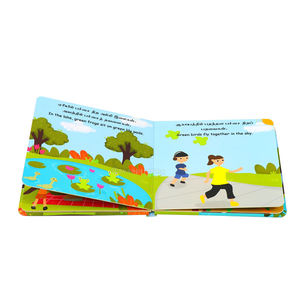 Servicio de Impresión de Libros Personalizados, Libro Infantil de Cartón, Tamaño y Color Personalizados, Libro de Aprendizaje de Lectura con Imágenes para Bebés, Libro de Tapa Dura para Niños - Product Image 2