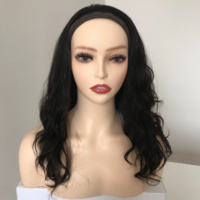 Perruque en cheveux humains européens naturels ondulés, sans lacet, avec bande transparente, Kosher, Fall Wunder Wig