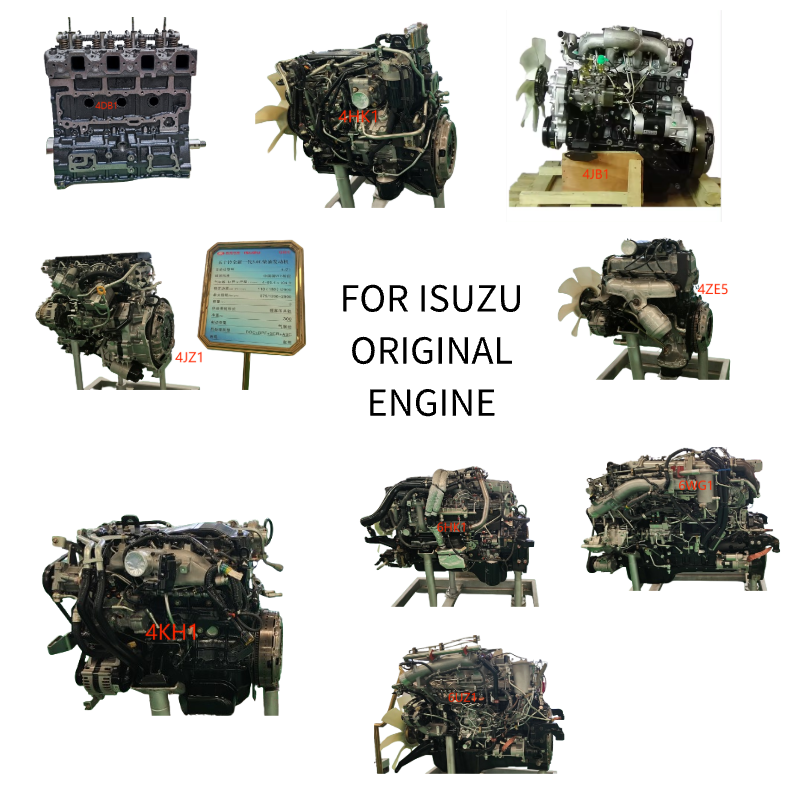 Original ISUZU Engine 4DB1 4HK1 4JB1 4JZ1 4KH1 4ZE5 6HK1