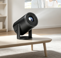 Mini projecteur intelligent portable JUNUO Turn 1, modèle privé, Allwinner WiFi6 BT5.2 1+8GB, courte focale 720P 8K, 235 pouces, home cinéma