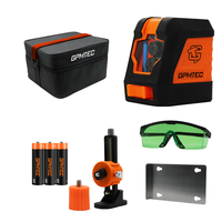Nouveaux produits : Niveau laser croisé rotatif automatique 360° à 2 lignes orange pour la nivellement des sols – Outils de mesure pour le bricolage et la construction