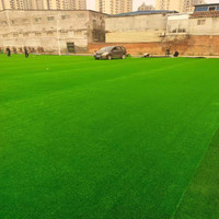 Meisen gazon synthétique coloré pour jardin paysage aire de jeux extérieure vert Tunisie Oman Offres Spéciales gazon imperméable pas cher