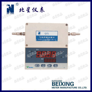 Durchfluss messgerät Medizinischer Sauerstoff/Gas-Massen durchfluss messer Durchfluss anzeige mit Totalisator - Product Image 5