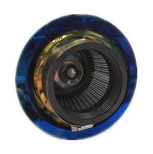 aire a la parrilla azul de acero inoxidable de malla de filtro de aire de alto flujo <span class=keywords><strong>cabeza</strong></span> de hongo 63mm 76mm - Product Image 5