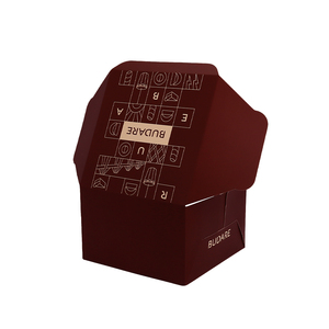 Boîte à pain personnalisée au prix d'usine, emballage cadeau en papier pour chocolat, pâtisserie, biscuits, bonbons, gâteaux, pain, croissants - Product Image 5