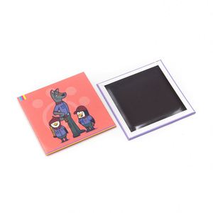 Decoración Personalizada Impresa en la Puerta del Refrigerador, Imanes Cuadrados de 65X65mm con Fotos para Refrigerador - Product Image 1