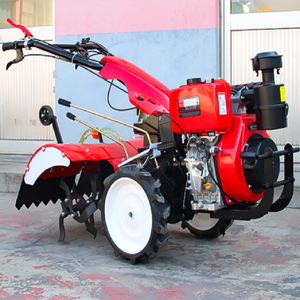 Micro-motoculteur à transmission intégrale et rotation arrière pour vergers, terres agricoles, serres et forêts, à entraînement direct, démarrage électrique et démarrage à une touche - Product Image 4