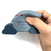 Réplique de casque de pilote en PU, jouet anti-stress, logo personnalisé disponible pour cadeau promotionnel d'entreprise, décoration de bureau, exercice manuel