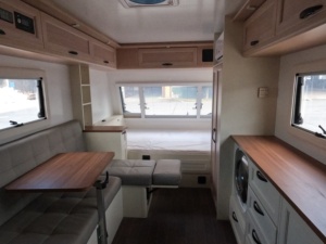 Moderno Camper Leggero a Doppio Asse per Campeggio all'Aperto, <span class=keywords><strong>Roulotte</strong></span> con Cucina e Bagno, Caravan e Rimorchi da Viaggio - Product Image 6