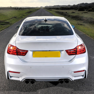 Kit de carrocería de coche para <span class=keywords><strong>BMW</strong></span> 4Series F32 F36 2013 2014 2016 2017 <span class=keywords><strong>2018</strong></span> 2019 2020 actualización a estilo M4 falda de montaje de parachoques delantero + trasero - Product Image 6