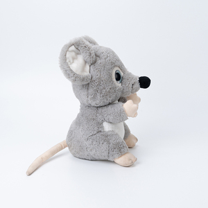 Nuevo diseño ratón rata suave <span class=keywords><strong>Peluche</strong></span> de juguete de <span class=keywords><strong>peluche</strong></span> grandes ojos brillantes gris y blanco ratón de <span class=keywords><strong>peluche</strong></span> de juguete - Product Image 3