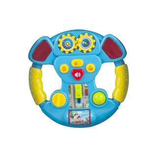 Volant en plastique <span class=keywords><strong>jouet</strong></span> éducatif conduite contrôleur véhicules son Simulation <span class=keywords><strong>jouet</strong></span> d'apprentissage pour les enfants - Product Image 1