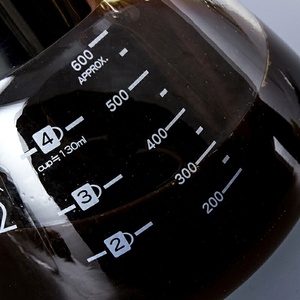 400 ml/600 ml เครื่องชงชากาต้มน้ําเบียร์กาแฟเซิร์ฟเวอร์หม้อกาแฟแก้วพร้อมที่จับไม้ - Product Image 2