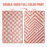 Essuie-tout en microfibre gaufrée personnalisé avec étiquette de marque, impression double face, 350-390 GSM, 45x45-45x70 cm, MOQ 100 pièces, séchage rapide