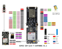 Carte de développement de petite carte de module de communication sans fil TTGO T-SIM7000G ESP32