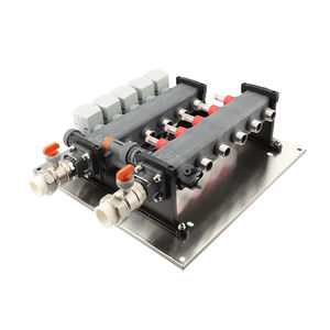 電気制御アクチュエータ流量計水サイクル暖房設備パネル放射床PA6 + GF30 % プラスチックマニフォールド - Product Image 6