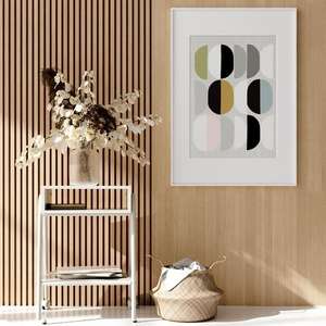 Paneles de Pared de Lamas de Madera de Roble Natural <span class=keywords><strong>Woodupp</strong></span> Akupanels Acoustical Art Concepts <span class=keywords><strong>Akupanel</strong></span> - Product Image 6