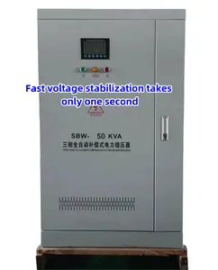 300KW800KW 380V 250KVA 3 เฟสแรงดันไฟฟ้าstabilizer high-power boosterประเภทแรงดันไฟฟ้าstabilizerแหล่งจ่ายไฟ