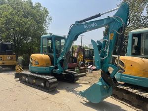 Excavatrice d'occasion KubotaKX155 5.5 tonnes KubotaU50 Petite mini pelle en stock Heures de travail réduites Bonne condition de fonctionnement - Product Image 2
