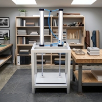 Máquina de Prensado de Libros Jinan Lightwin, Máquinas de Encuadernación de Libros, Máquina Manual para Prensar Libros