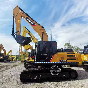 Excavatrice hydraulique SANY SY245H de haute performance, 24,5 tonnes, modèle sy215c sy365h, excavatrice sur chenilles de taille moyenne - Product Image 1