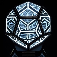 BETTER Nouveauté Ornement de Table Fantastique Lampe Abyssale Polyèdre Décoration de Bureau