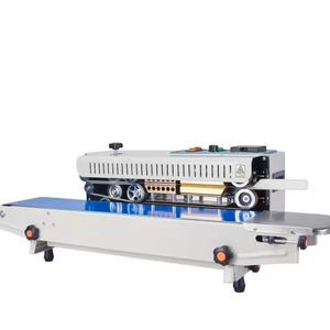 เครื่องซีลถุงแบบต่อเนื่อง Fr 900 เครื่องซีลแบบสายพานอัตโนมัติ ควบคุมความร้อนได้ตามต้องการ เครื่องซีลแนวนอน - Product Image 1